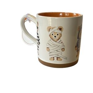 Cute Amy Hall Teddy Bears In Halloween Costumes Ceramic 18 Oz Coffee Mug